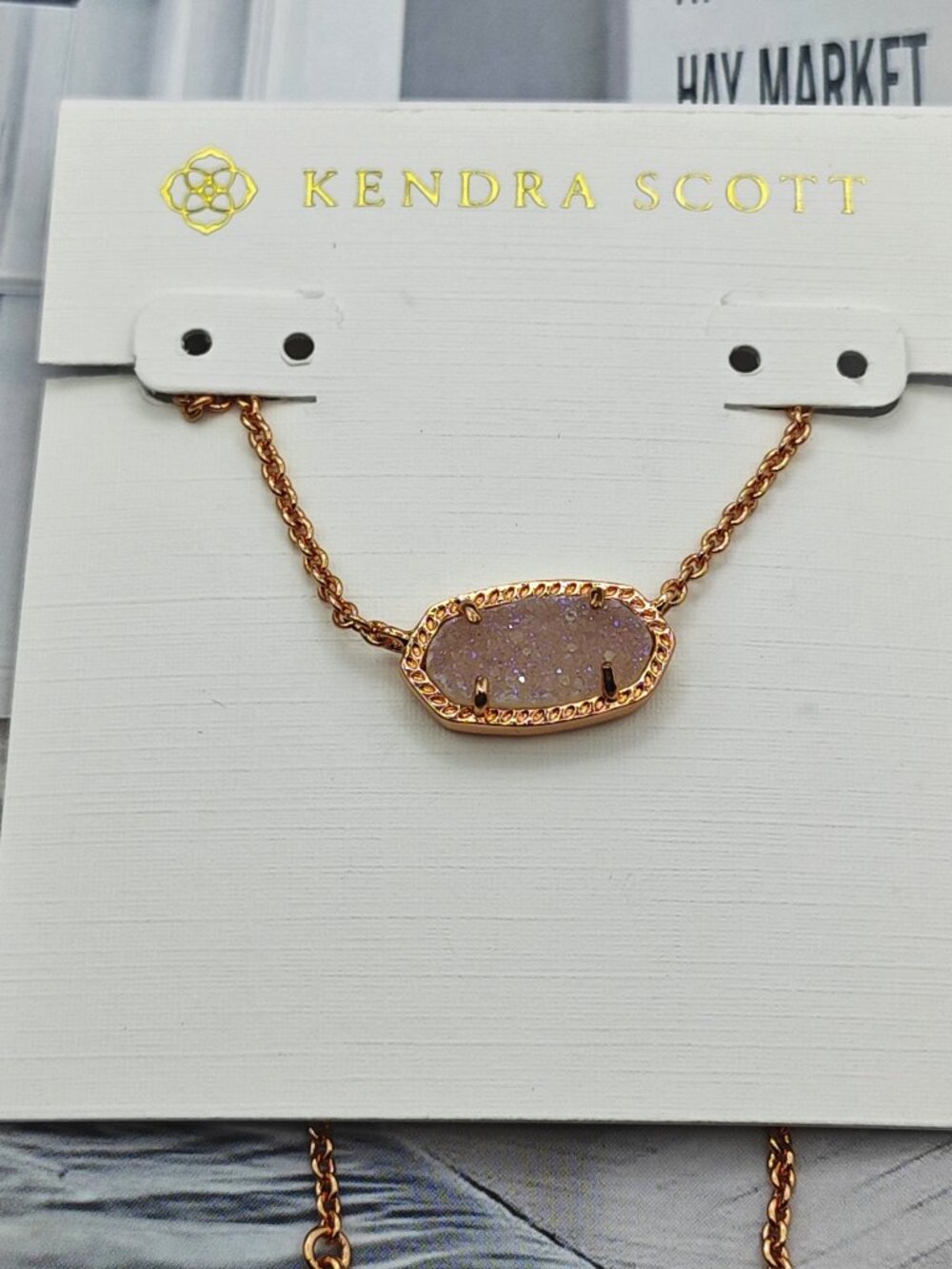Kendra Scott rose Gold Necklace